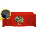 Water resistant digitally printed 6' throw