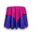 54" non printed tablecloth overlay