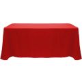 8' non printed table throw