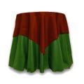 recycled non printed tablecloth overlay