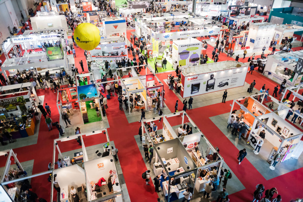 Trade Shows Booths Top View