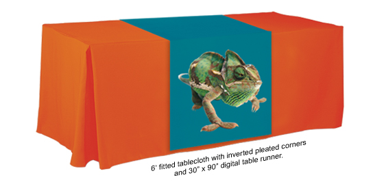 Digitally Printed Table Runner