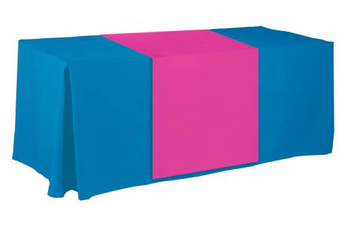unprinted table runner