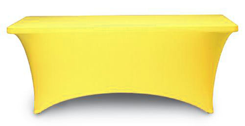 Non-Printed Spandex Tablecloth