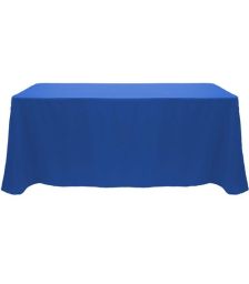 6' non printed tablecloth throw