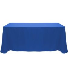 6' non printed tablecloth throw