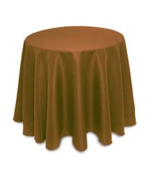 non printed 96" round tablecloth