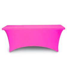 4 foot non-printed spandex tablecloth