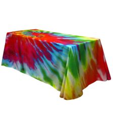 Fully Dye Sublimated 6' Table Throw