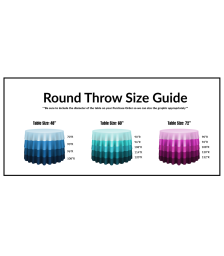 Throw sizing guide