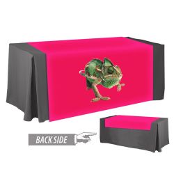 60"x72" digitally printed table runner