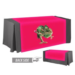 60"x84" digitally printed table runner