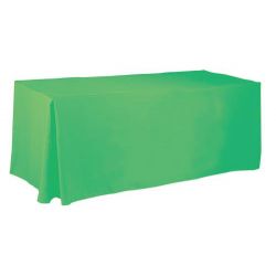 Non printed 8' tablecloth