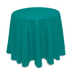 non printed 90" round tablecloth