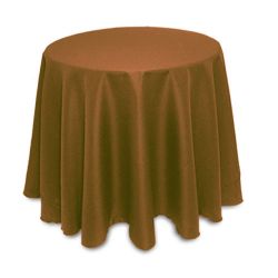 non printed 96" round tablecloth