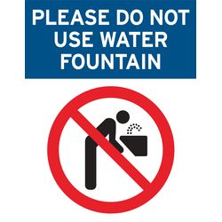Water Fountain Closed
