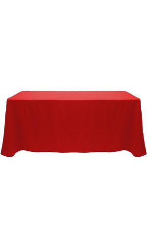 8' non printed table throw