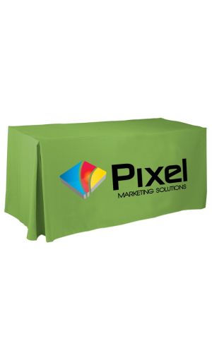 8 Foot Counter Height Printed Tablecloth