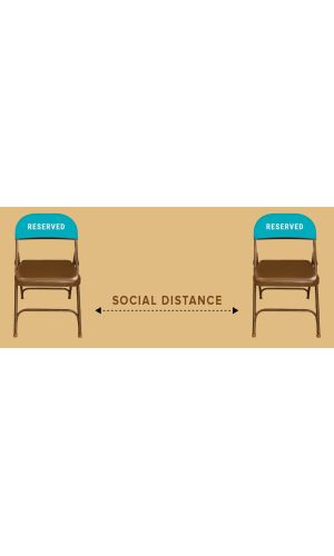 Social Distancing chair covers