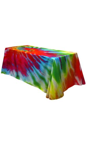 Fully Dye Sublimated 6' Table Throw