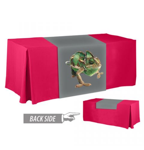 Digitally printed 30x72 table runner