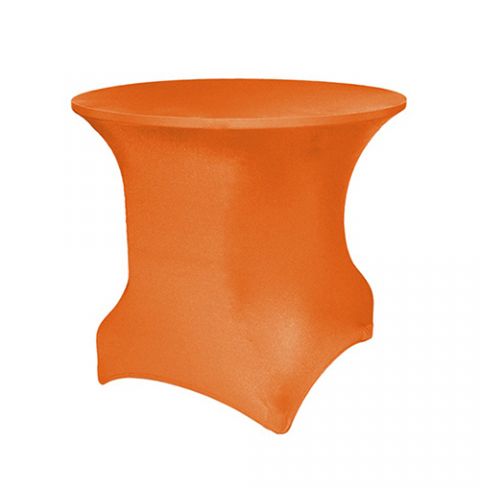 30 Inch Round non-printed spandex tablecloth