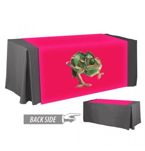 60"x60" digitally printed table runner
