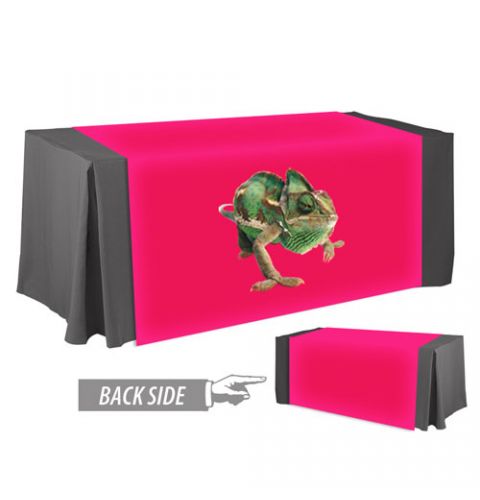 60"x90" digitally printed table runner