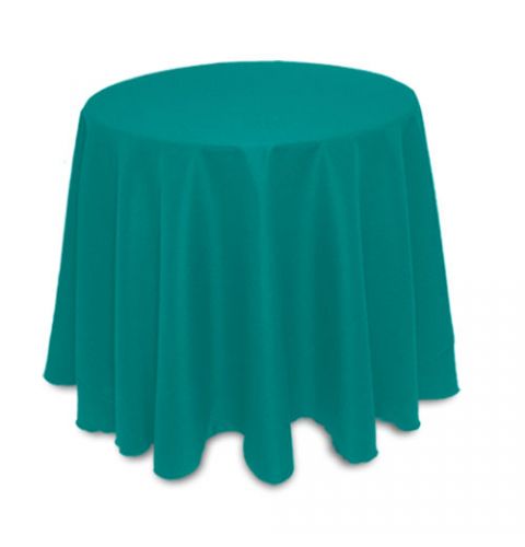non printed 90" round tablecloth