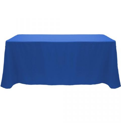 6' non printed tablecloth throw
